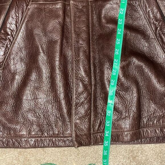 Wilson Pelle Jacket Mens Large Brown Leather - Picture 11 of 11